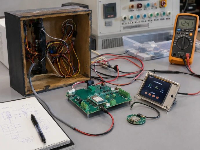 Banc de test électronique pour valider une preuve de concept